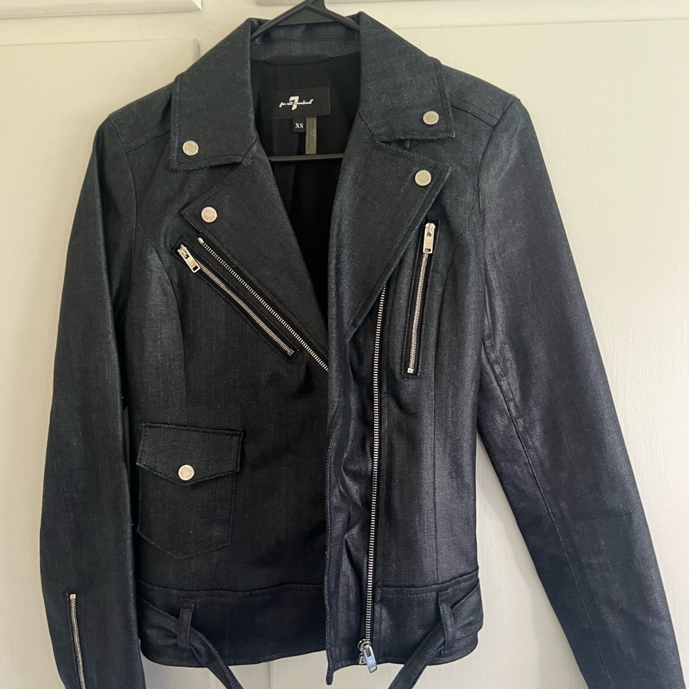 7 For All Mankind Moto Jacket